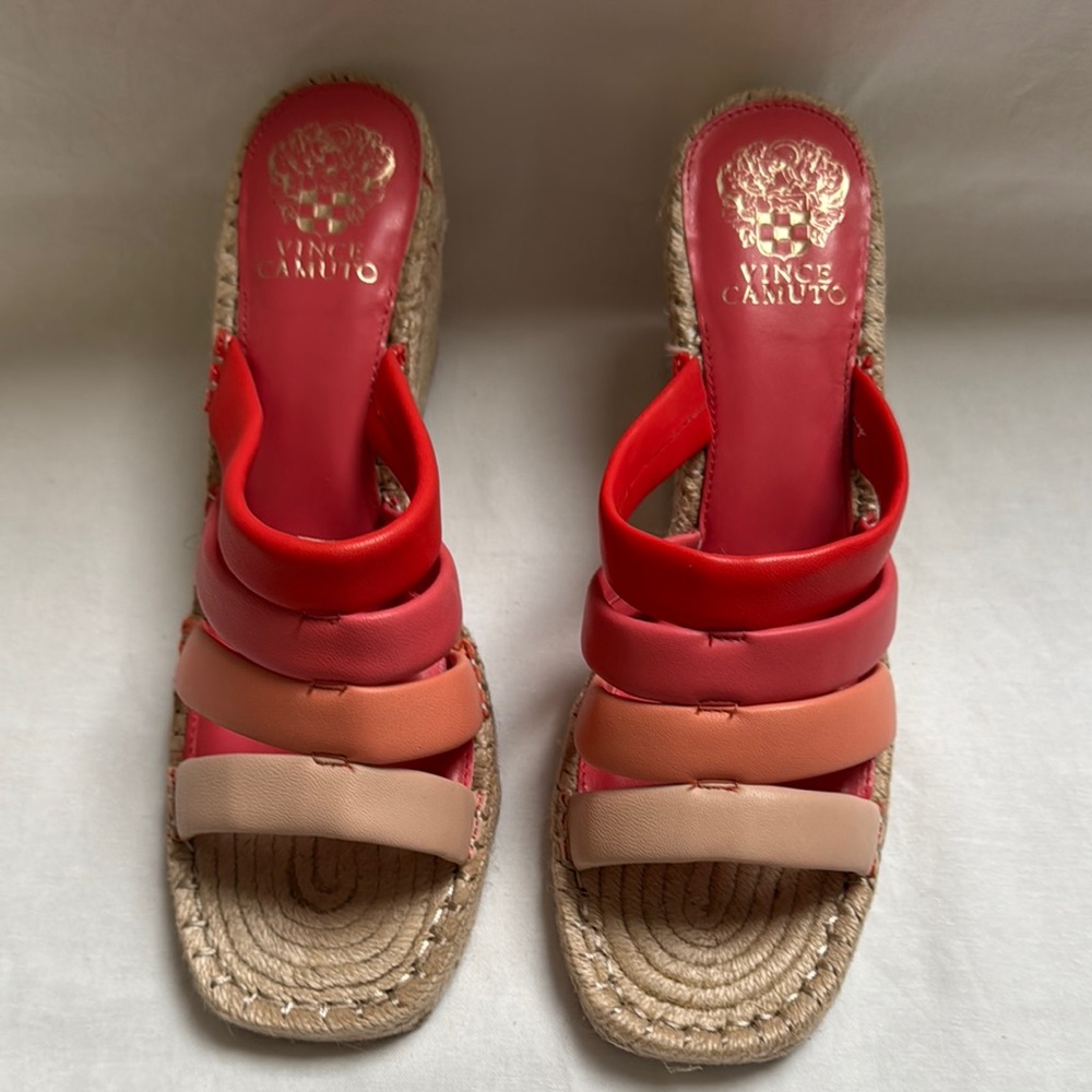 Vince Camuto Molisana Espadrille Platform Heel Wedges